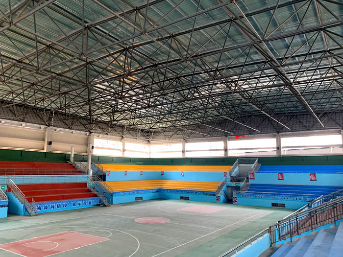 东阳体育馆网架